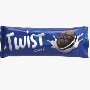 Бисквитки сандвич с ванилов крем  "TWIST" - 24 бр. в кутия