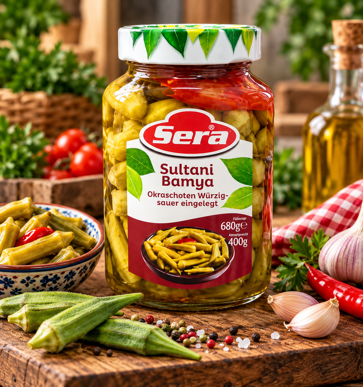 Бамя "Sera" - 680 гр.